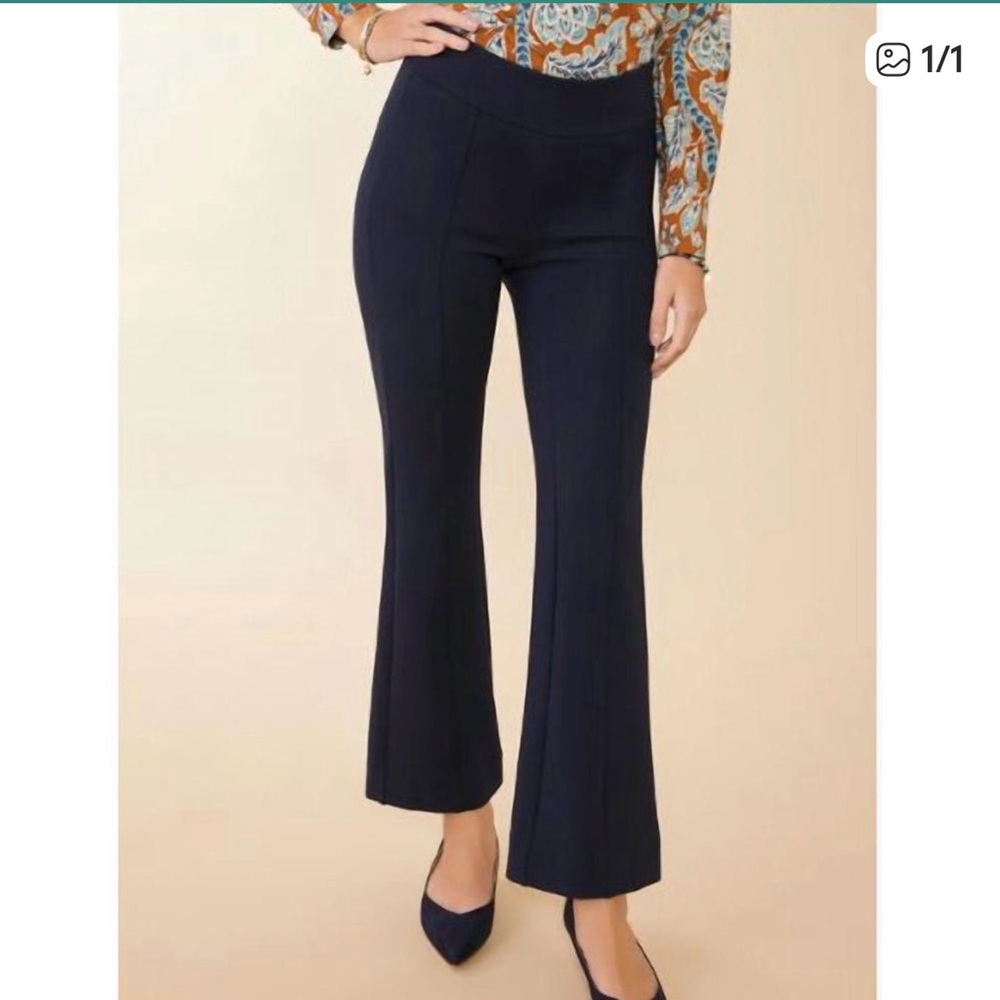 NEW SPARTINA 449 brooke ponte trouser (slate blue) in slate blue